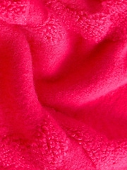 Pink Bright Star Textured V-Neck Long Sleeve Knitted Jumper With Wool - Image 6 of 7