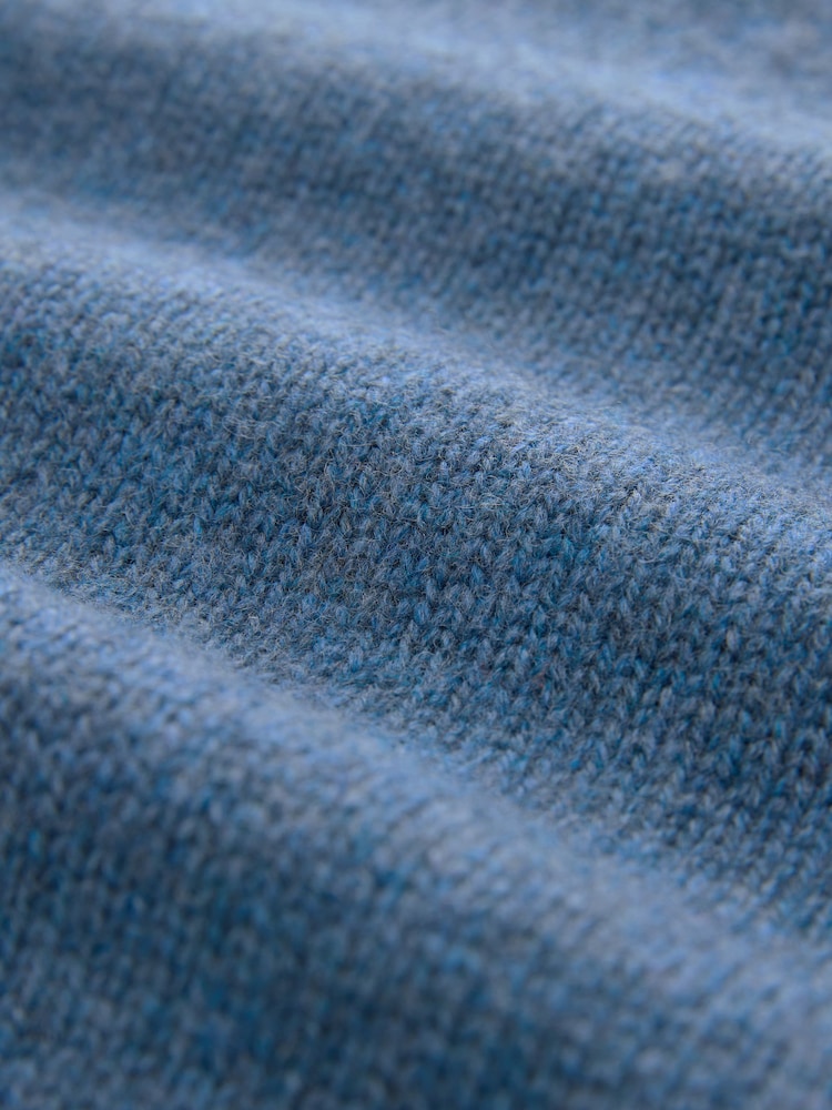 Blue Indigo Premium V-Neck Jumper - Image 8 of 8