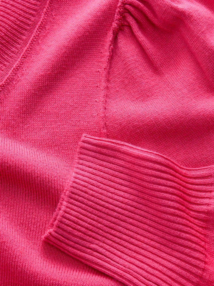 Pink Bright - Crew Neck Long Sleeve Jumper - Image 2 of 8 Pink Bright - Crew Neck Long Sleeve Jumper - Image 2 of 8