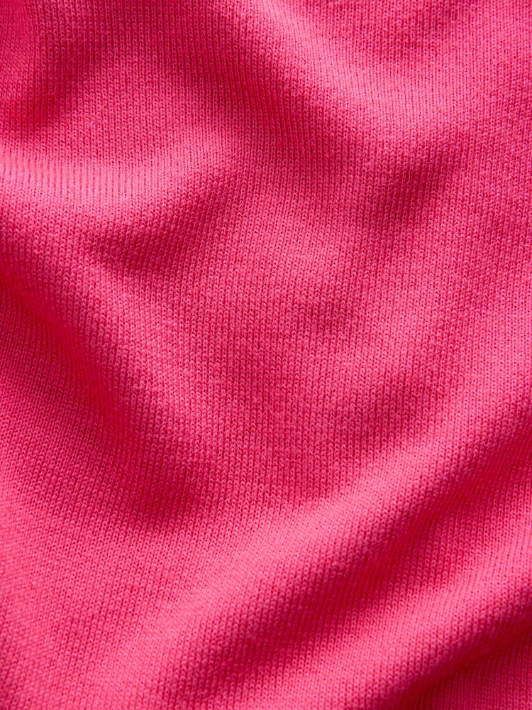 Rose vif - Pull ras du cou à manches longues - Image 4 of 8