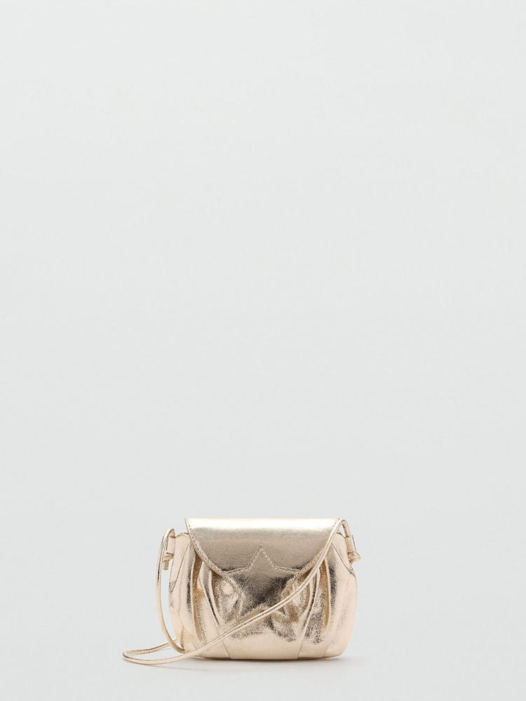 Mango Gold Star Metallic Bag - Image 1 of 5