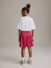 Pink Sequin Pull On Skirt (3-16yrs) - Image 2 of 3