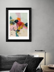 East End Prints Black Floral Abstract Landscape by Ana Rut Bre Wall Art - Image 1 of 3