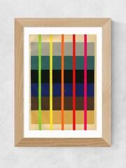 East End Prints Oak Fluoro Abstract by Vintage by Hemingway - Image 2 of 3