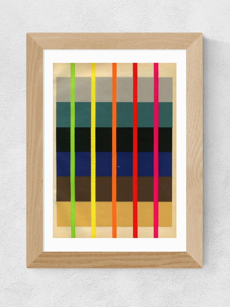East End Prints Oak Fluoro Abstract by Vintage by Hemingway - Image 2 of 3