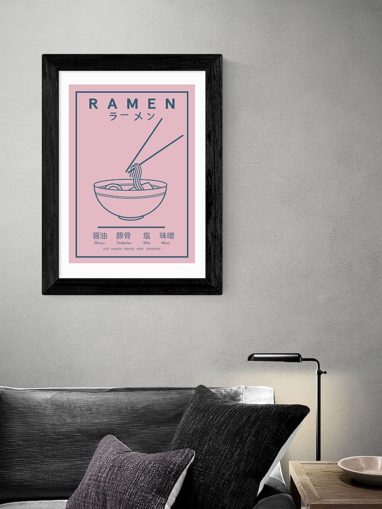 East End Prints Black Ramen Food Poster by Violet Studio - Image 2 of 3