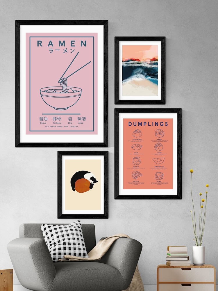 East End Prints Black Ramen Food Poster by Violet Studio - Image 3 of 3