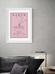 East End Prints White Ramen Food Poster by Violet Studio - Image 1 of 3