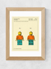 East End Prints Oak Toy Figure by Jazzberry Blue - Image 2 of 3
