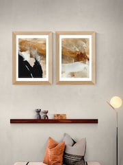 East End Prints Oak Underneath Set of 2 by Dan Hobday - Image 1 of 2