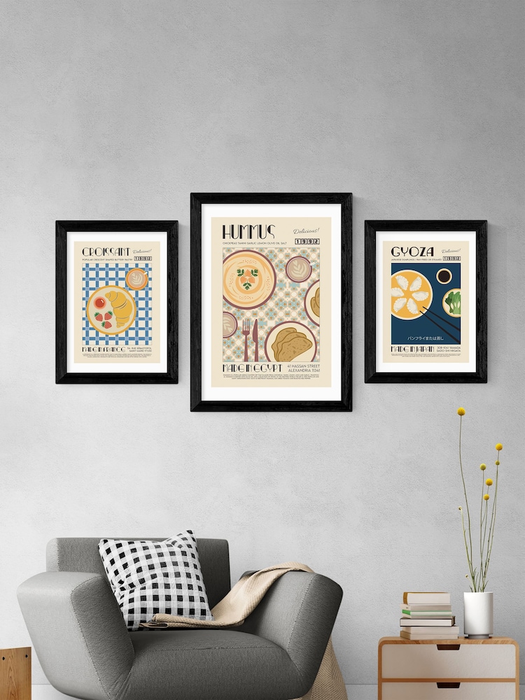 East End Prints Black Croissant by We Made Something Nice - Image 3 of 3
