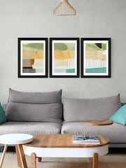 East End Prints Black Alive Set of 3 by Dan Hobday - Image 1 of 2