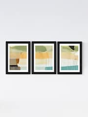 East End Prints Black Alive Set of 3 by Dan Hobday - Image 2 of 2