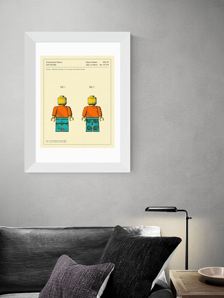 East End Prints White Toy Figure by Jazzberry Blue - Image 1 of 3