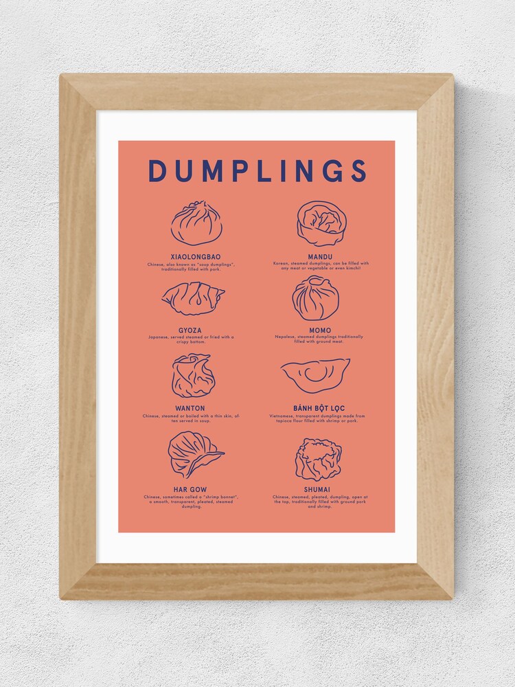 East End Prints Oak Dumpling Menu by Violet Studio - Image 2 of 3 East End Prints Oak Dumpling Menu by Violet Studio - Image 2 of 3