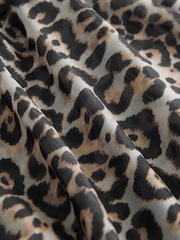 Leopard Print Long Sleeve Mesh Shirt - Image 7 of 7