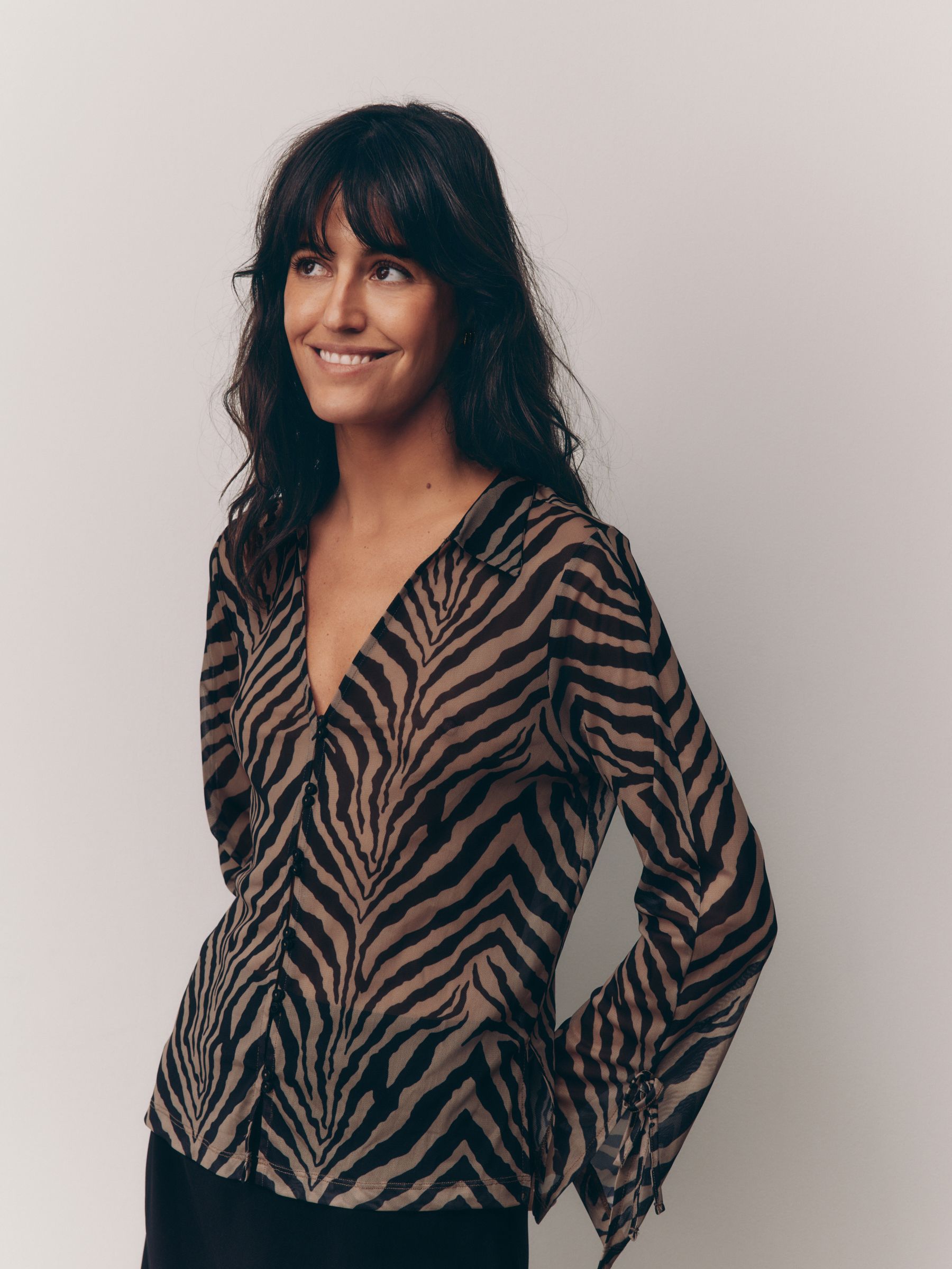 Power Mesh Tiger Leopard L/S | Parallel