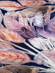 Vantona Multi Zanthe Leaves 100% Cotton Duvet Cover Set - Image 3 of 3