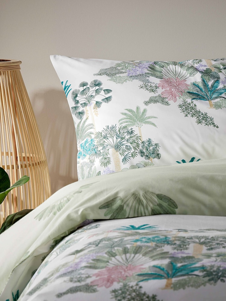 Vantona Cream Jungle Toile Duvet Cover Set - Image 2 of 4