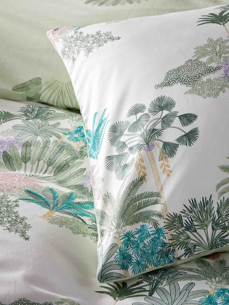Vantona Cream Jungle Toile Duvet Cover Set - Image 4 of 4