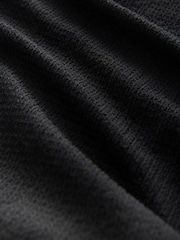 Black Long Sleeves Ruched Mini Dress - Image 7 of 7