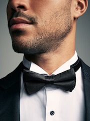 Black Glitter Bow Tie - Image 2 of 6