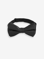 Black Glitter Bow Tie - Image 5 of 6