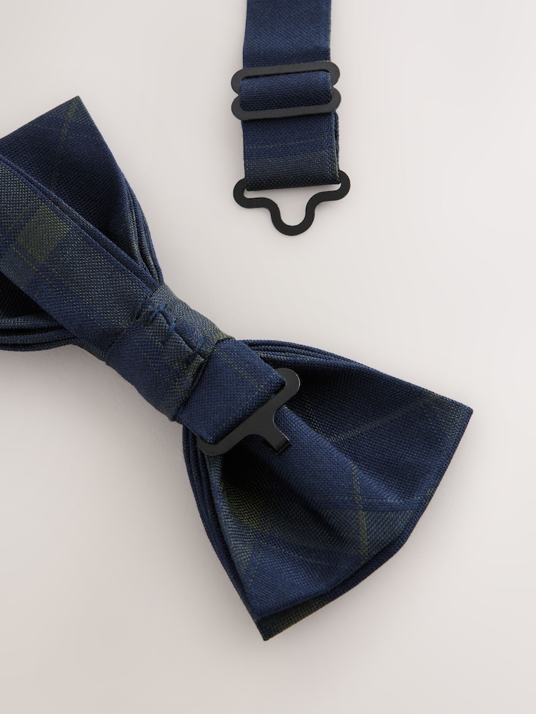 Blackwatch Tartan Design Bow Tie - Image 6 of 6