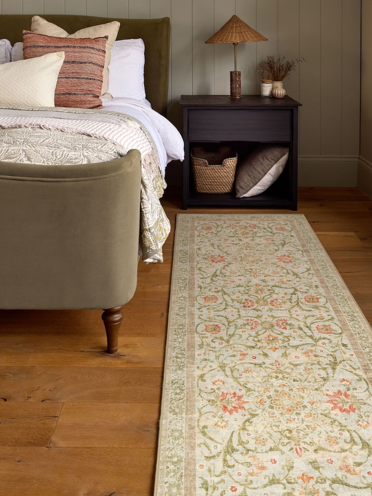 Hug Rug Natural Country Paisley Runner - Image 1 of 3 Hug Rug Natural Country Paisley Runner - Image 1 of 3