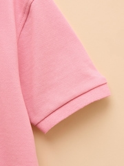 Joules Woody Pink Cotton Pique Polo Shirt - Image 5 of 8