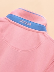 Joules Woody Pink Cotton Pique Polo Shirt - Image 8 of 8