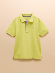 Joules Woody Green Cotton Pique Polo Shirt - Image 2 of 7