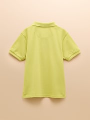 Joules Woody Green Cotton Pique Polo Shirt - Image 3 of 7