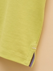 Joules Woody Green Cotton Pique Polo Shirt - Image 5 of 7