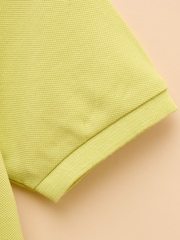 Joules Woody Green Cotton Pique Polo Shirt - Image 6 of 7
