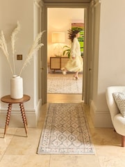 Hug Rug Natural Green English Garden Runner - Image 1 of 3