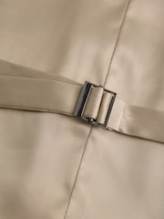Champagne Gold Leaf Regular Fit Occasion Waistcoat - Image 4 of 8