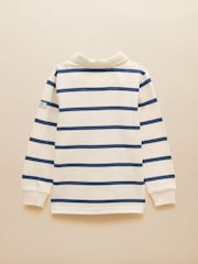 Joules Boys' Rugby Club Blue Shirt - Image 2 of 5