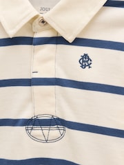 Joules Boys' Rugby Club Blue Shirt - Image 3 of 5