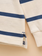 Joules Boys' Rugby Club Blue Shirt - Image 4 of 5