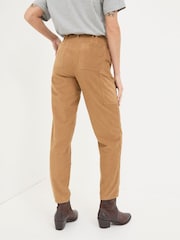 FatFace Chesil Brown Mixed Cord Trousers - Image 2 of 6