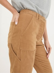 FatFace Chesil Brown Mixed Cord Trousers - Image 5 of 6