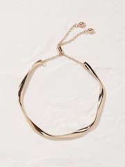 FatFace Gold Adjustable Bangle - Image 1 of 2