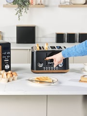 Salter Black Toronto 4 Slice Toaster - Image 2 of 4