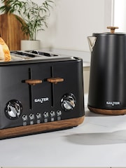 Salter Black Toronto 4 Slice Toaster - Image 4 of 4