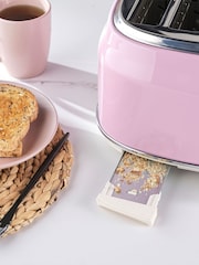 Salter Pink Retro 4 Slice Toaster - Image 4 of 4