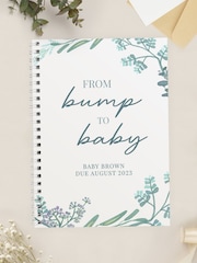 Personalised From Bump to Baby Pregnancy Journal by PMC - Image 1 of 4
