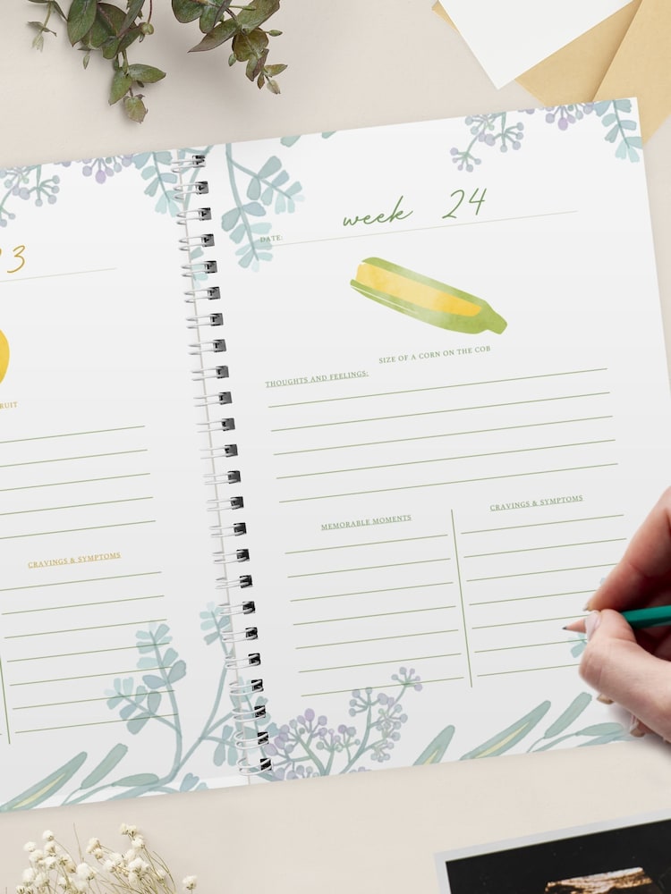Personalised From Bump to Baby Pregnancy Journal by PMC - Image 4 of 4