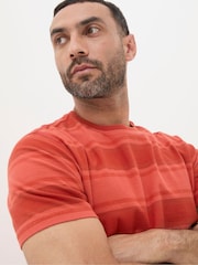 FatFace Felton Red Stripe T-Shirt - Image 4 of 6