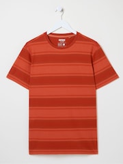 FatFace Felton Red Stripe T-Shirt - Image 6 of 6